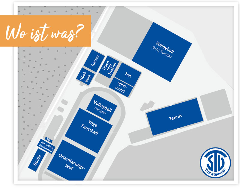 Sommerfest 2026 Lageplan